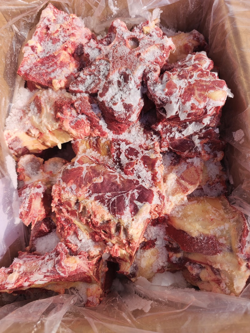 【牛手把肉】当地草原黄牛的大骨！鲜干速冻！适合煲汤或手抓