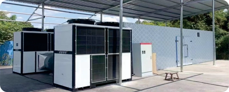 25匹分体式烘干机供应香菇、药材各大市场