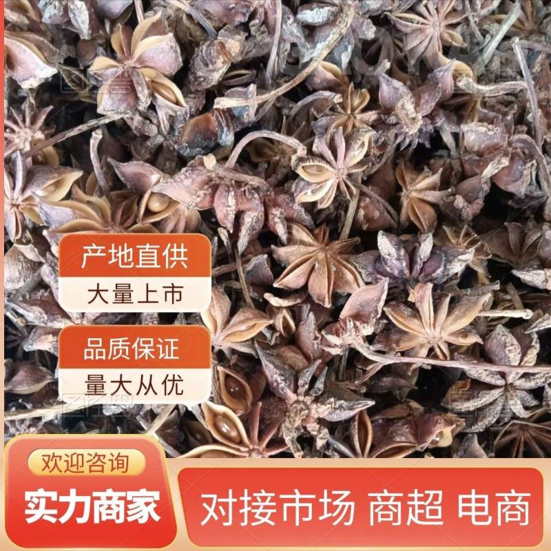 广西大红八角香料批发无硫品质好价格低八角之乡