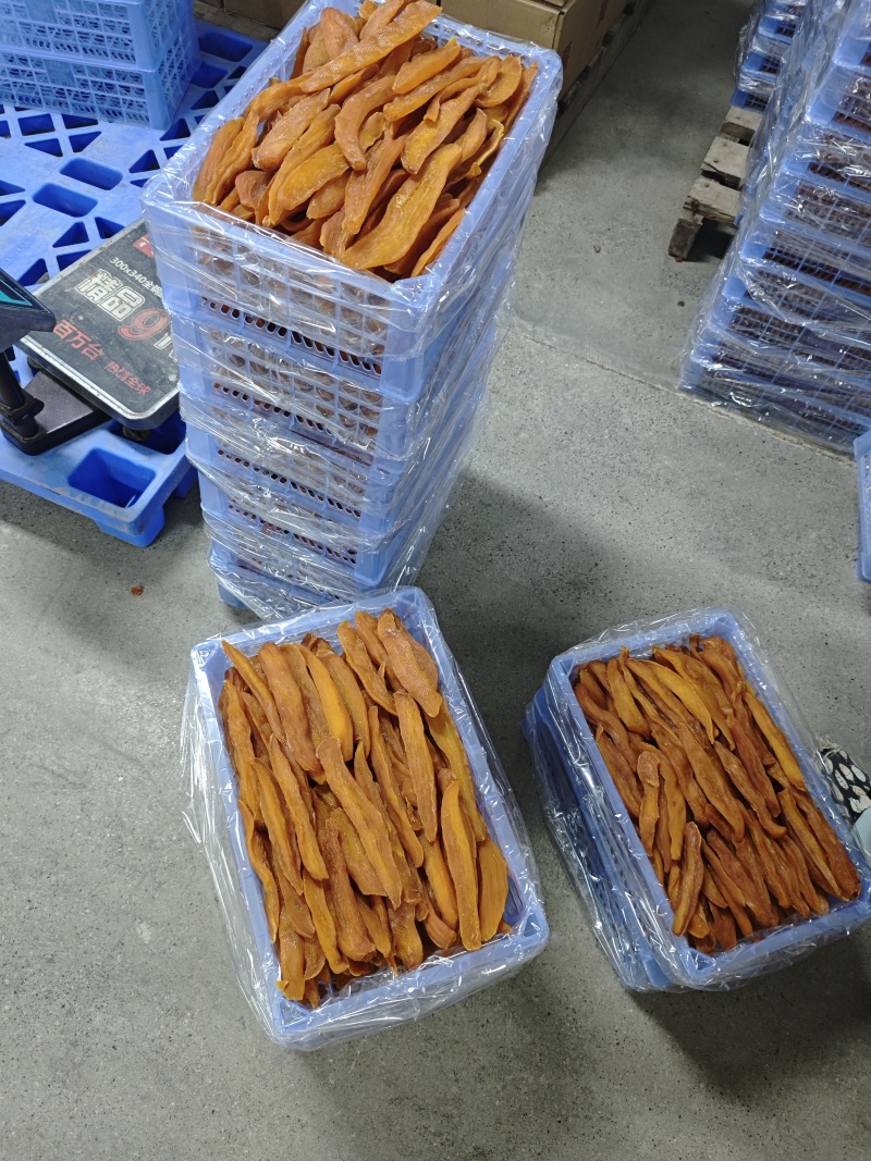 【推荐】广西红薯干无尘车间带SC证无添加软糯香甜工厂直供