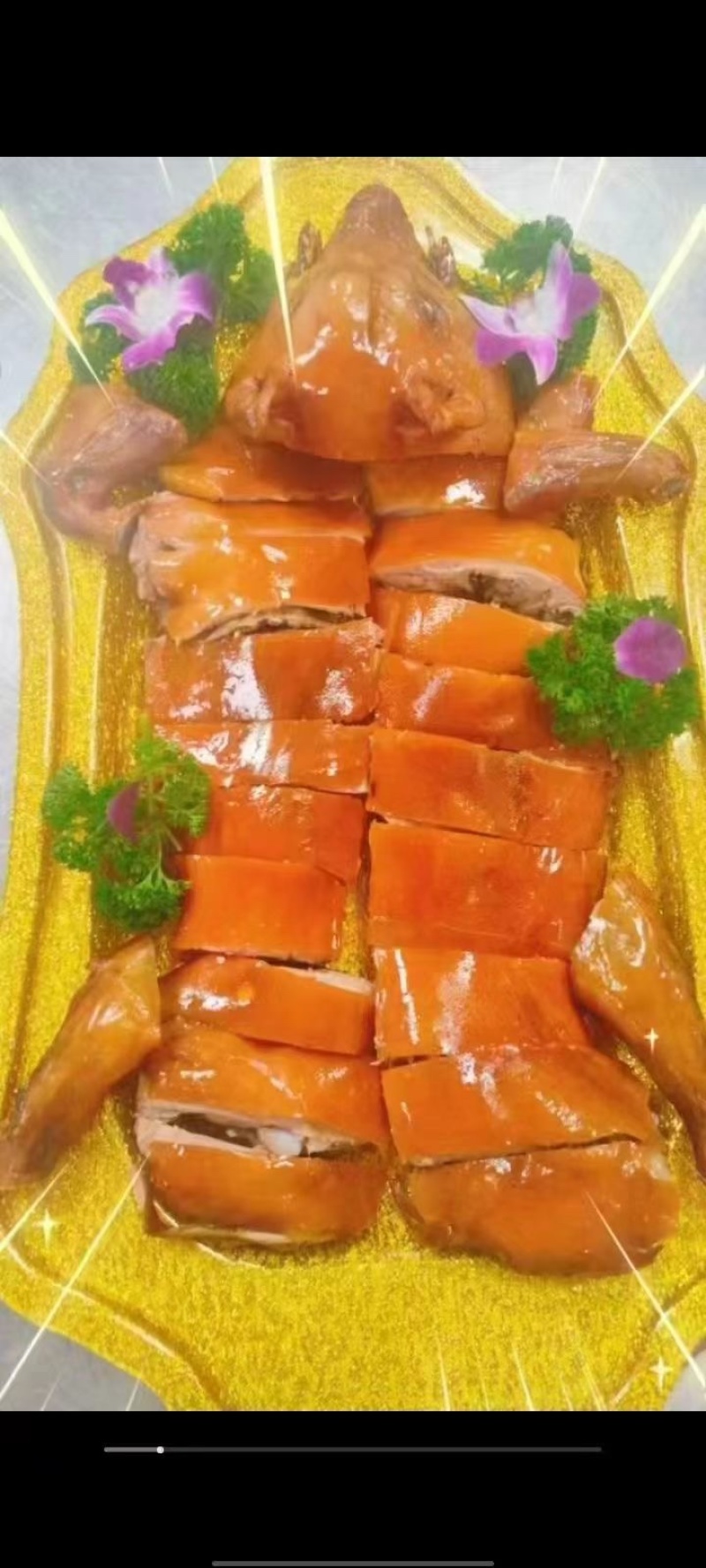 整只烤乳猪脆皮乳猪酒店半成品脆皮小香猪加热即食
