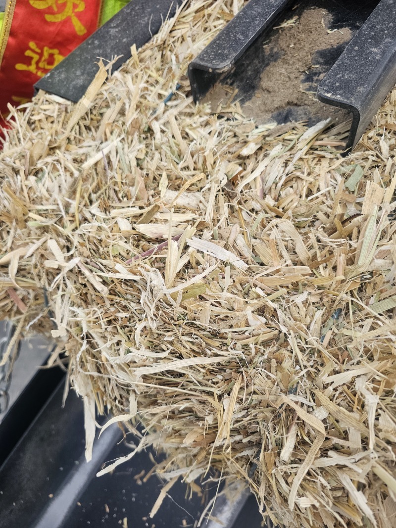 玉米秸秆柔丝粉碎草