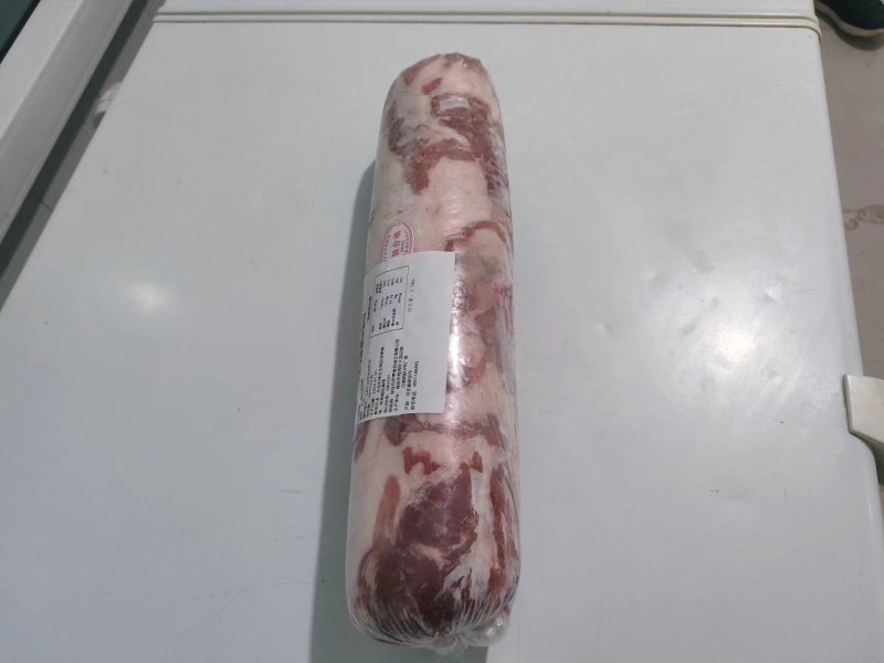 【原切0添加】清真纯干羊肉卷砖涮羊肉片火锅餐饮
