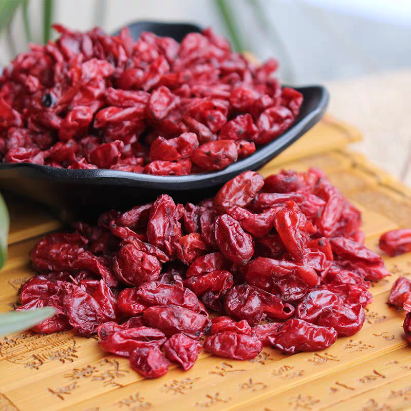 山茱萸河南山萸肉精选中药材全干无硫山芋肉