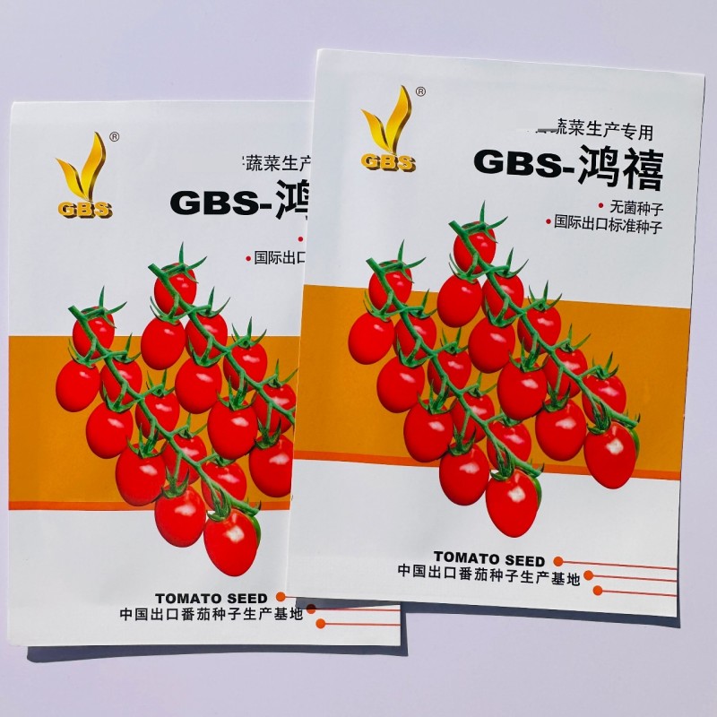 鸿禧亮红色樱桃番茄种子早熟无限生长型千禧番茄种子糖度高