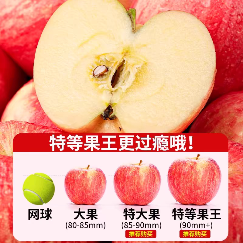 【一件代发】红富士苹果/山东发货/供应电商/欢迎来电咨询