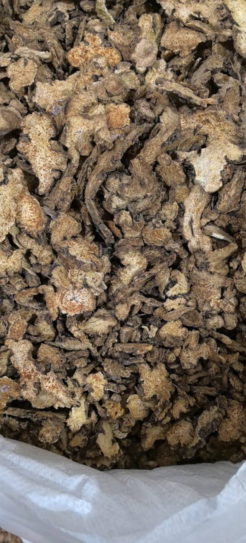 野生苍术片朱砂点**气味浓郁万信药业只做保真药材