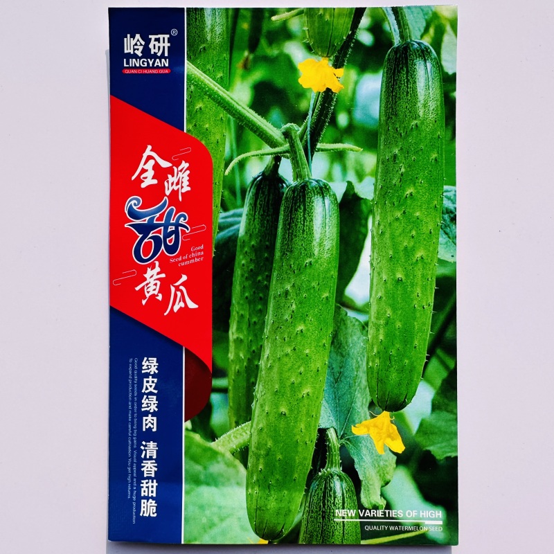 全雌甜黄瓜种子甜脆黄瓜高产种子强雌水果黄瓜种籽早熟节节瓜