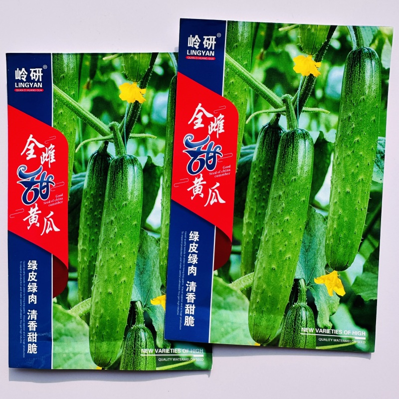 全雌甜黄瓜种子甜脆黄瓜高产种子强雌水果黄瓜种籽早熟节节瓜