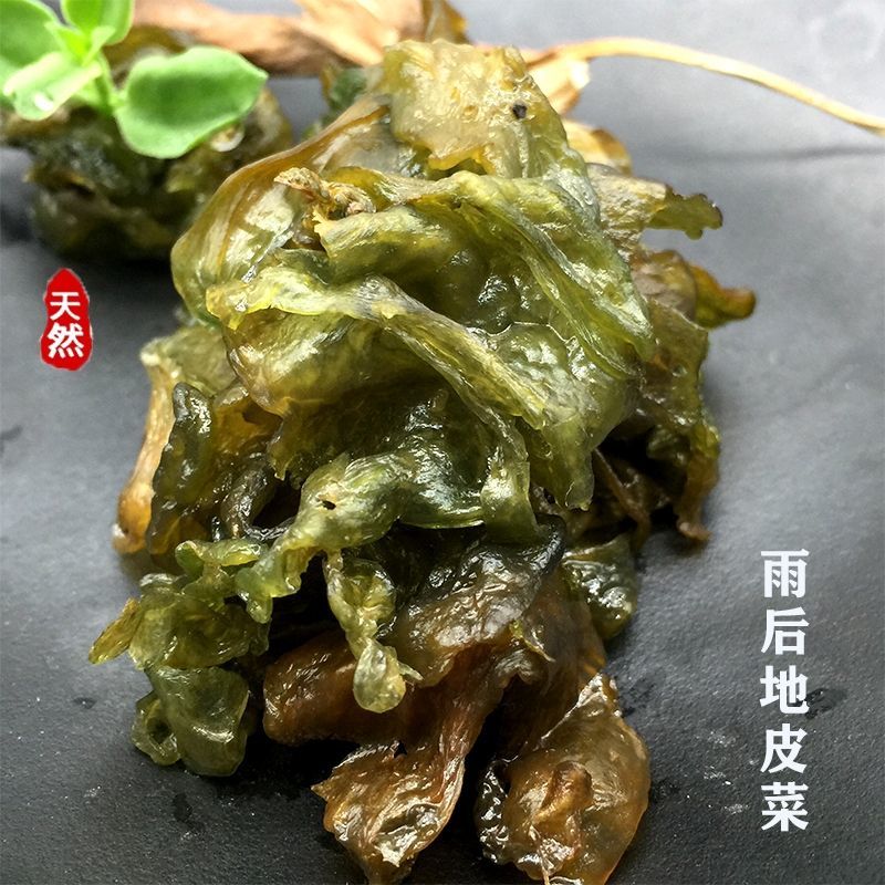 免洗地皮菜干货雷公菜特级蔬菜地软地木耳干货甘肃陇西发货