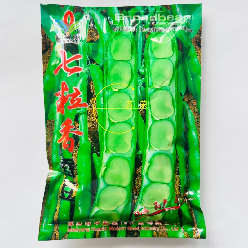 七粒香蚕豆种子鲜食蚕豆种籽南方北方农家菜园大田秋季播蚕豆