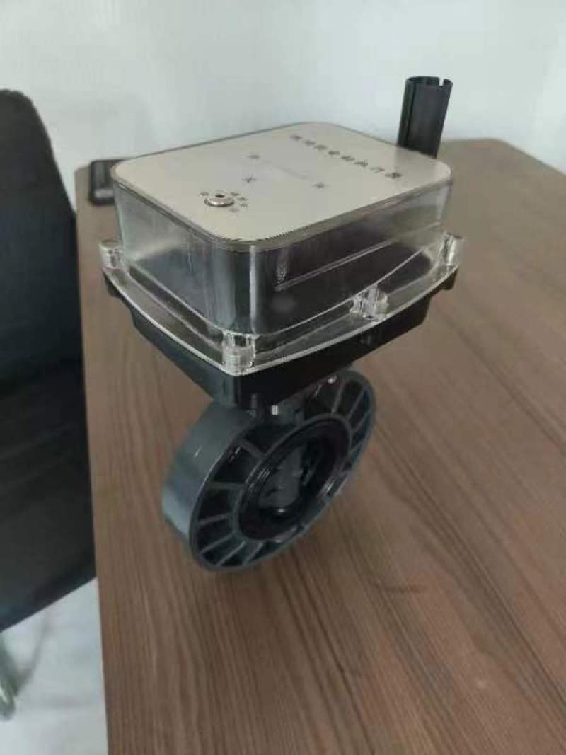 电动蝶阀无线传输智能远程控制地埋太阳能板供电大田山林