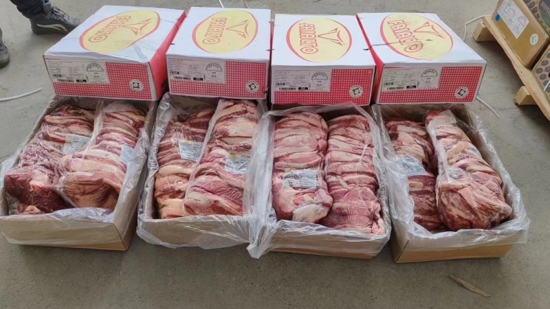 牛腩肉脖肉背肩前腱胸肉质优价廉一件也是批发