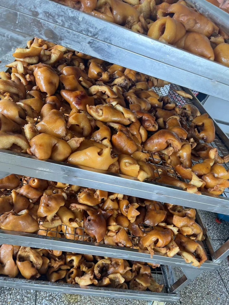 全熟卤猪头肉60斤/箱全国可发