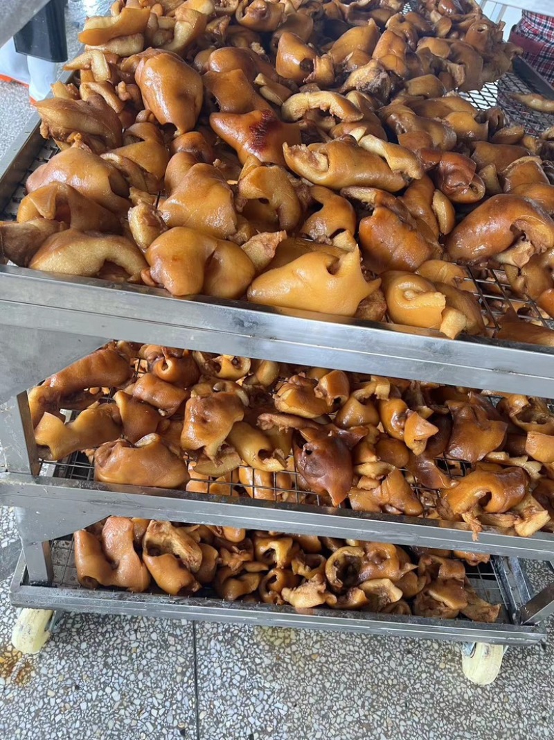 全熟卤猪头肉60斤/箱全国可发
