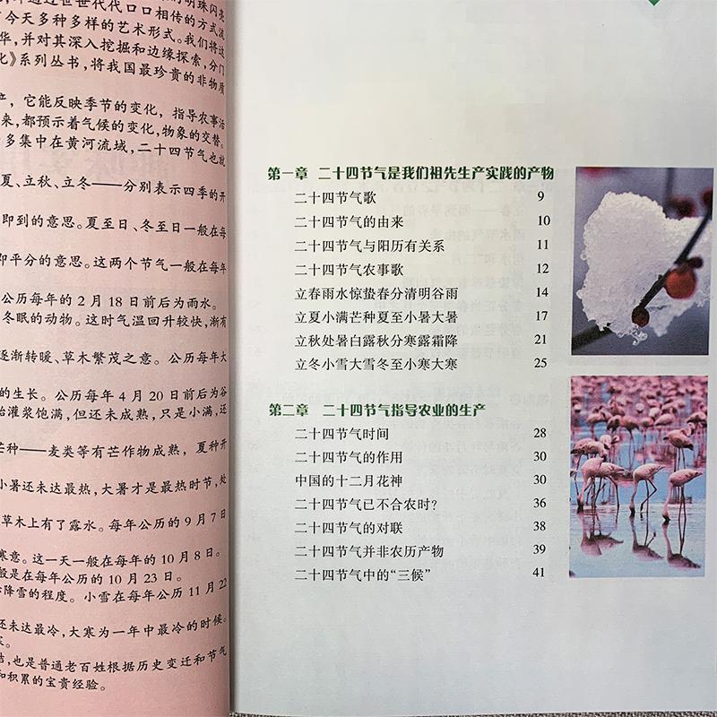 正版趣味实用的节气农谚流光溢彩的中华民俗文化彩图农业书籍