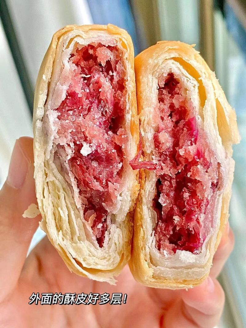 【产品名称】花伴语鲜花饼（三盒包装）【净含量】300g/盒