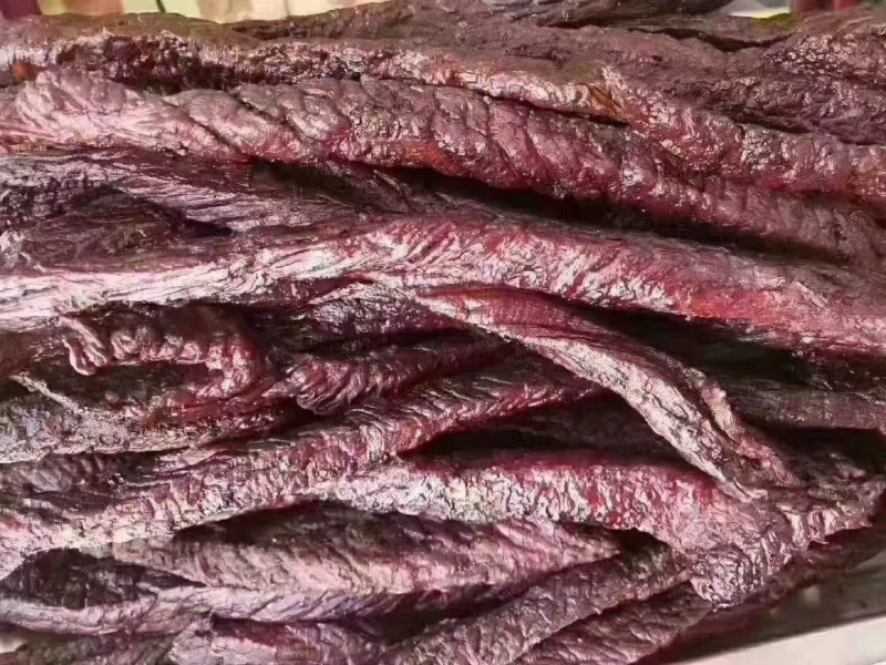 内蒙古现烤牛肉干，各种干度都有