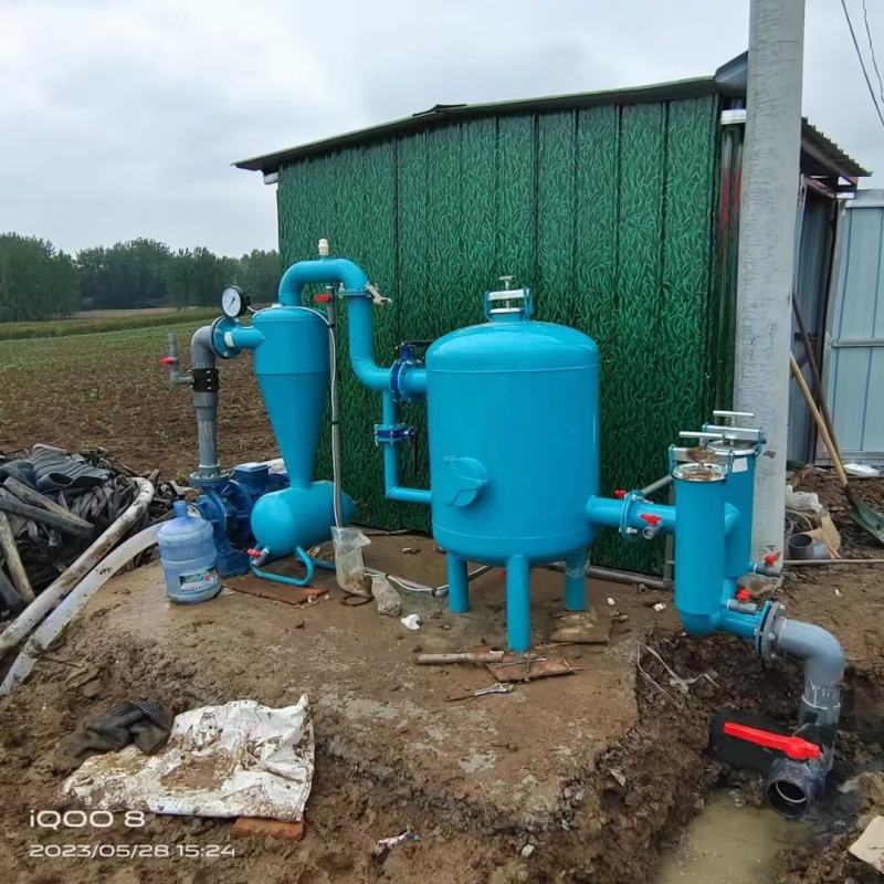 离心过滤器网式过滤器大田农业节水灌溉水质过滤防堵眼河水过