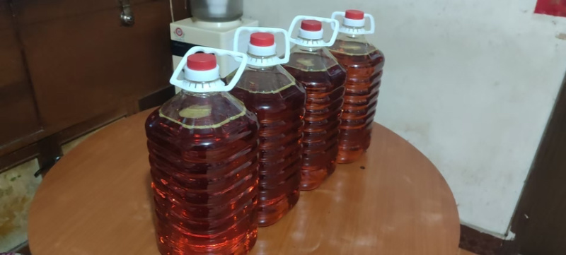 农家自榨大豆油，好豆榨好油，来自东北黑土地大豆压榨