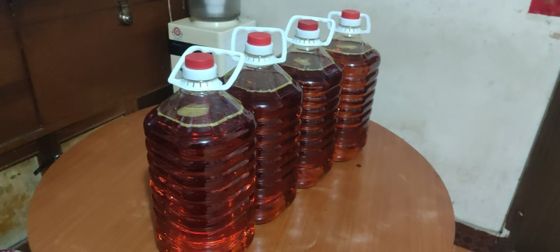 农家自榨大豆油，好豆榨好油，来自东北黑土地大豆压榨