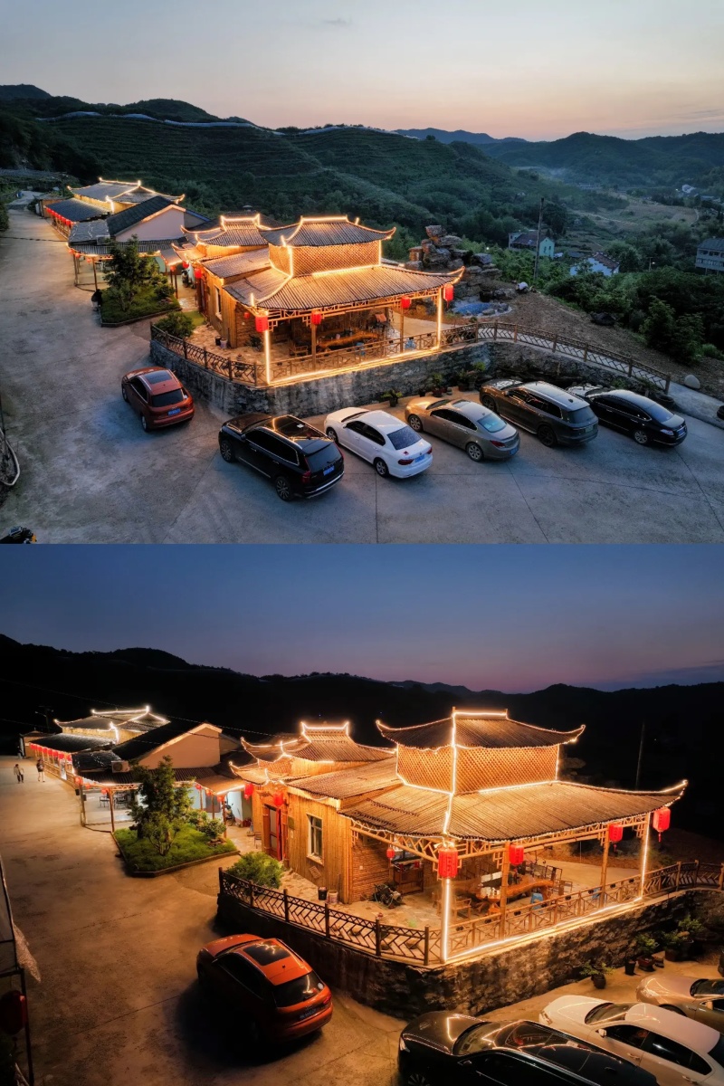 高山果园基地网红山庄农庄家庭农场种植养殖农家乐
