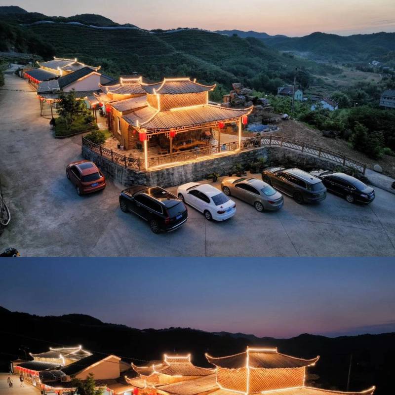 高山果园基地网红山庄农庄家庭农场种植养殖农家乐