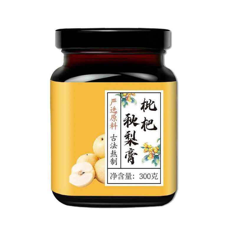 枇杷秋梨膏糖手工砀山冰糖雪梨膏清润瓶装300g