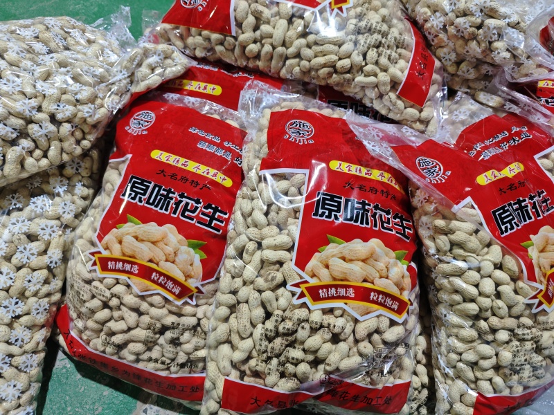 大名县新花生干炒原味花生口感酥脆大小可定量包装可供电商