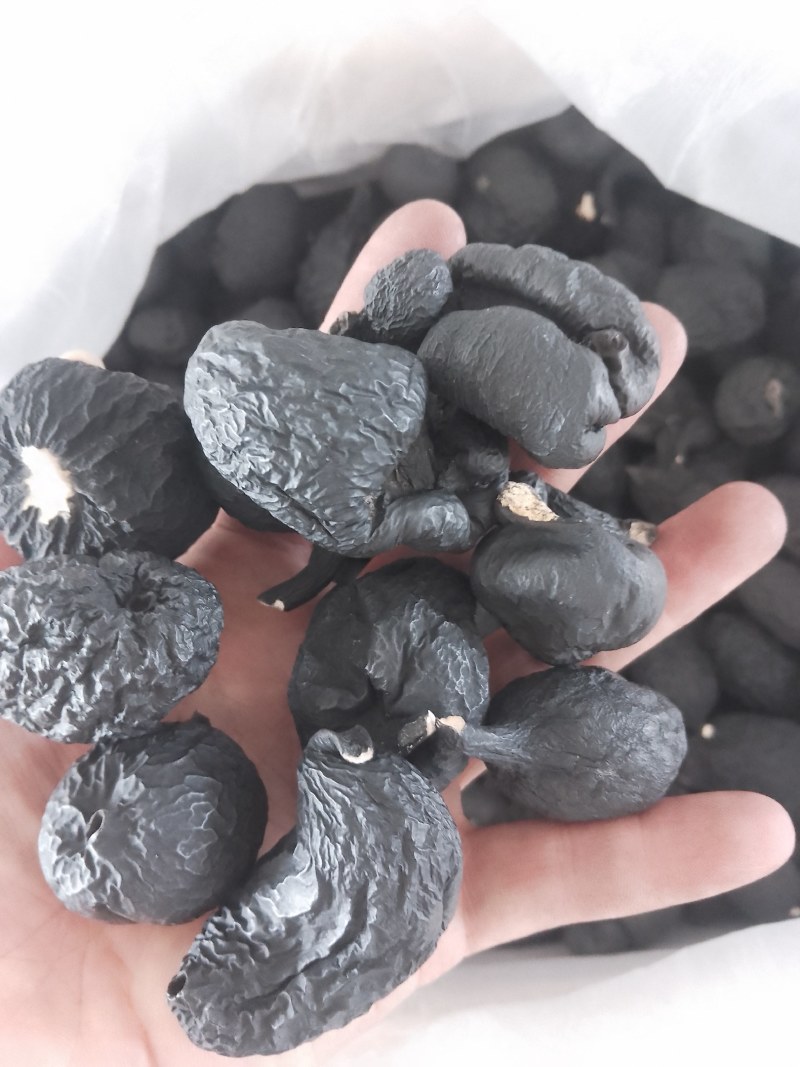 野生乌灵参干品，实心，纯黑，各种规格都有现货
