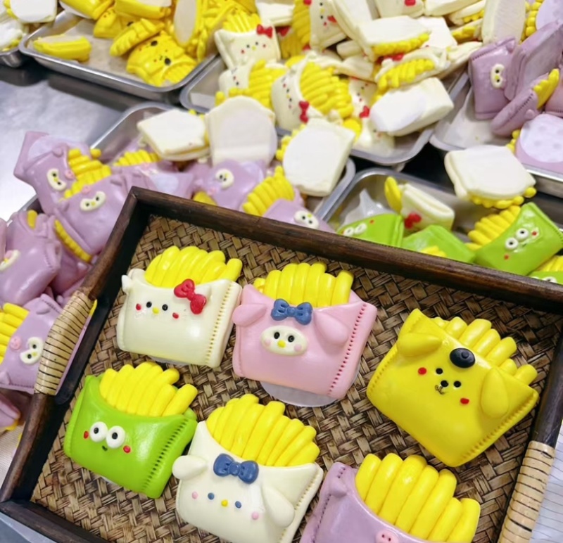 各种漂亮的卡通包宝宝食品卡通馒头