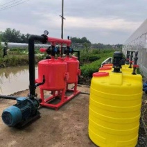 手动自动反冲洗砂石过滤器农用滴灌碟片过滤器河水砂质水过滤