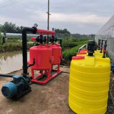 手动自动反冲洗砂石过滤器农用滴灌碟片过滤器河水砂质水过滤
