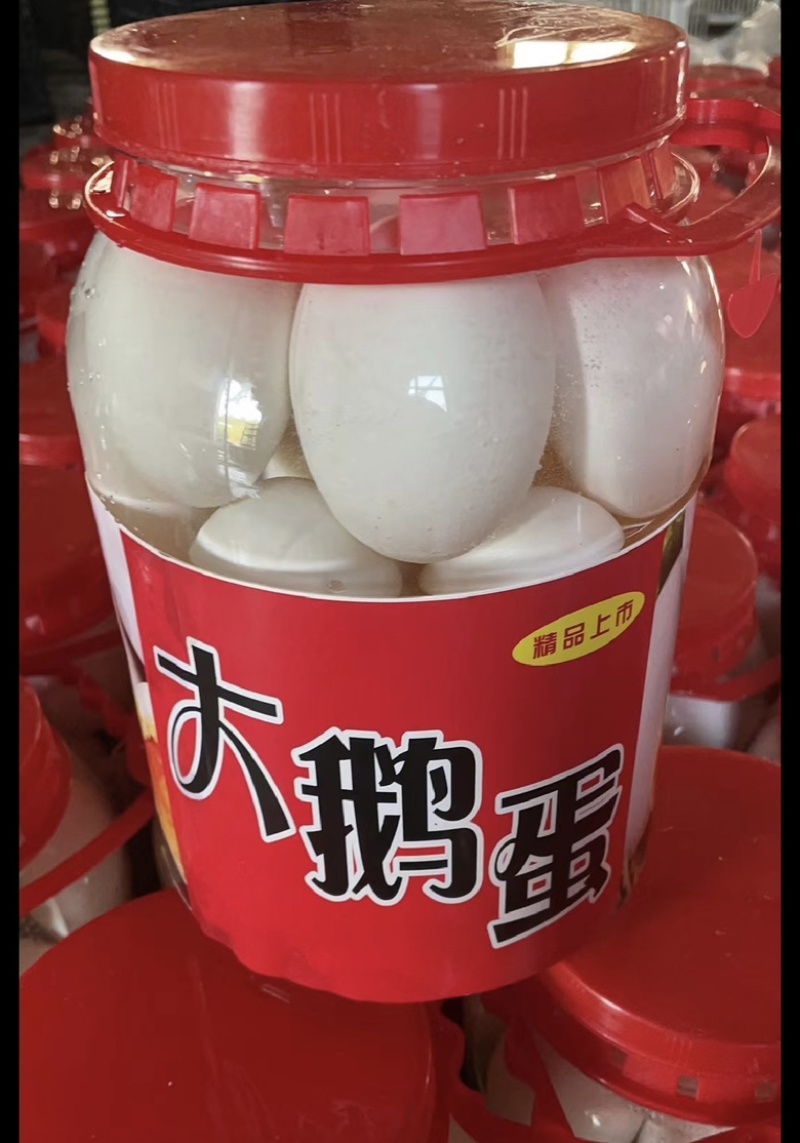 鹅蛋，桶装蛋，农村土特产雁鹅蛋