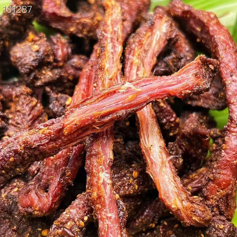 【熟食猪肉】香茅草猪干巴批发零售厂家直发保质保量供货