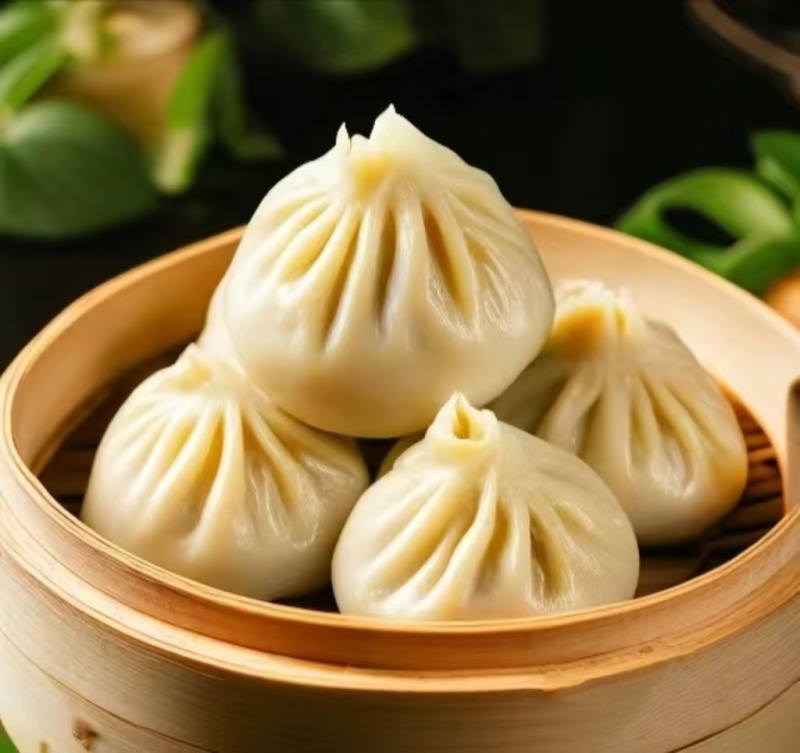 嵊州手工老面鲜肉小笼包支持定制，代工，味道好，价格优