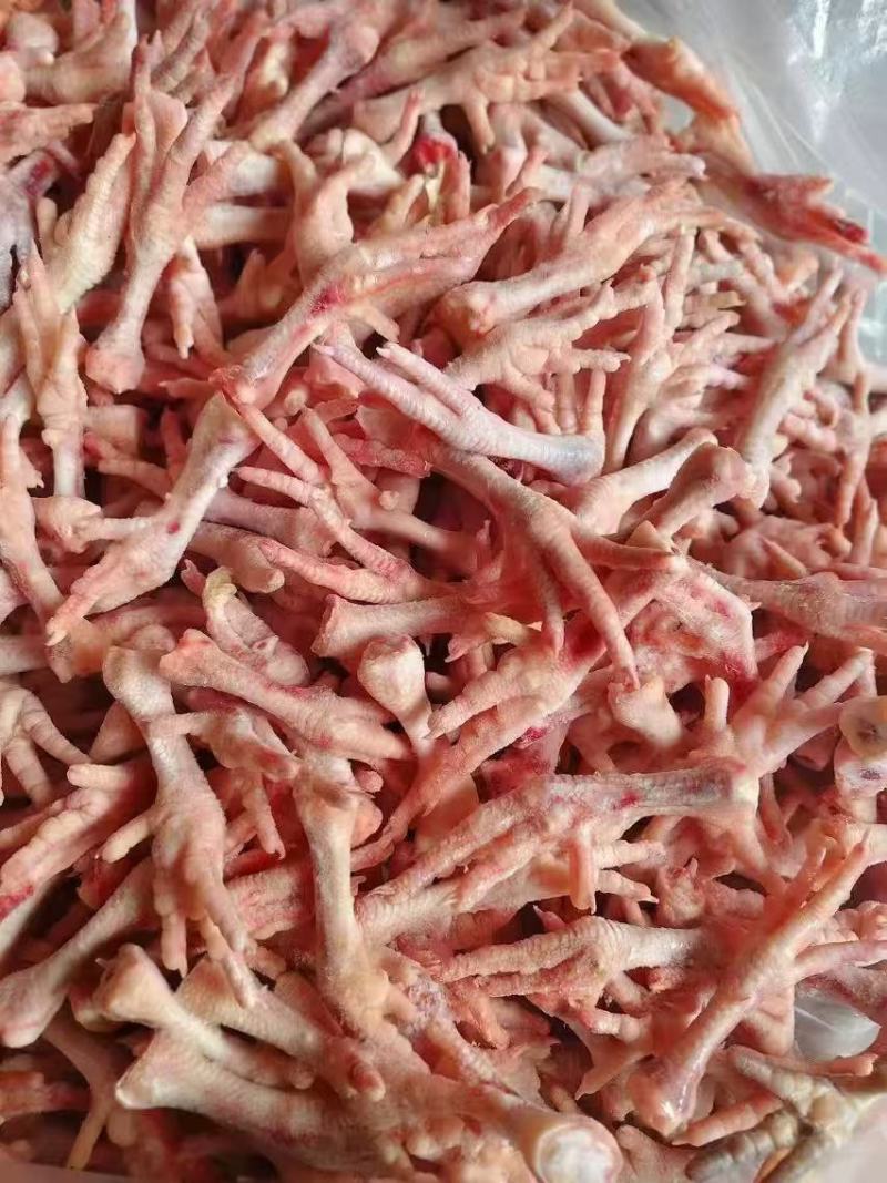 冷冻长鸡爪生鲜鸡爪大鸡爪柠檬泡椒凤爪批发