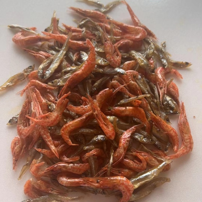 淡水小鱼小虾干货小鱼小虾混合装无盐