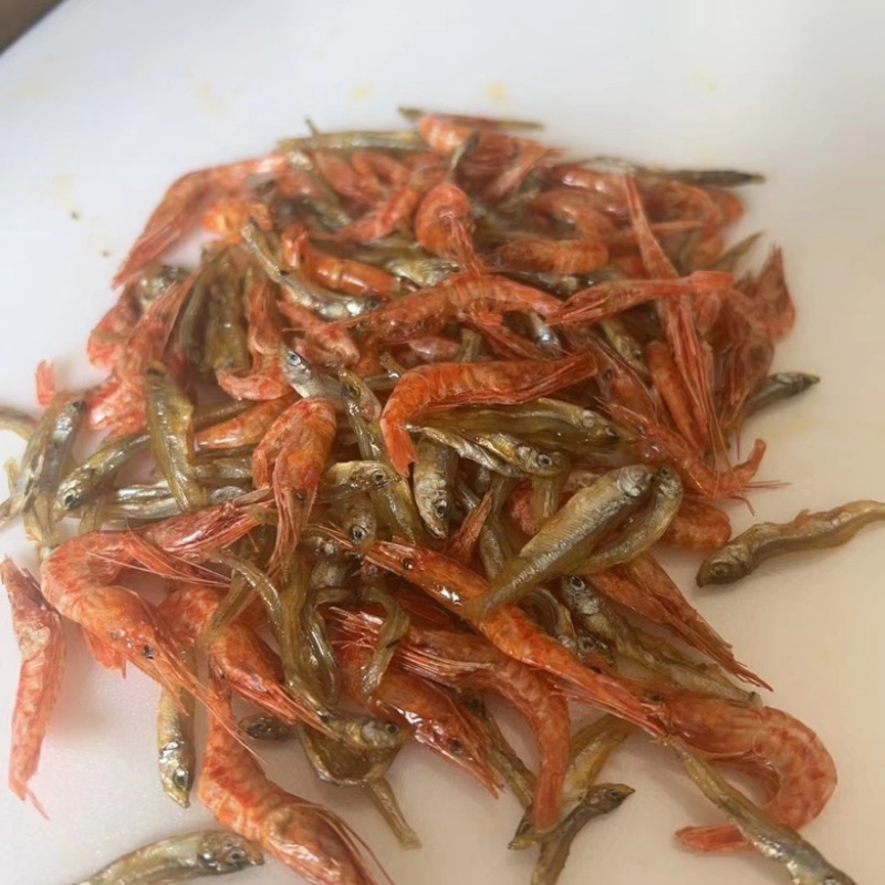 淡水小鱼小虾干货小鱼小虾混合装无盐