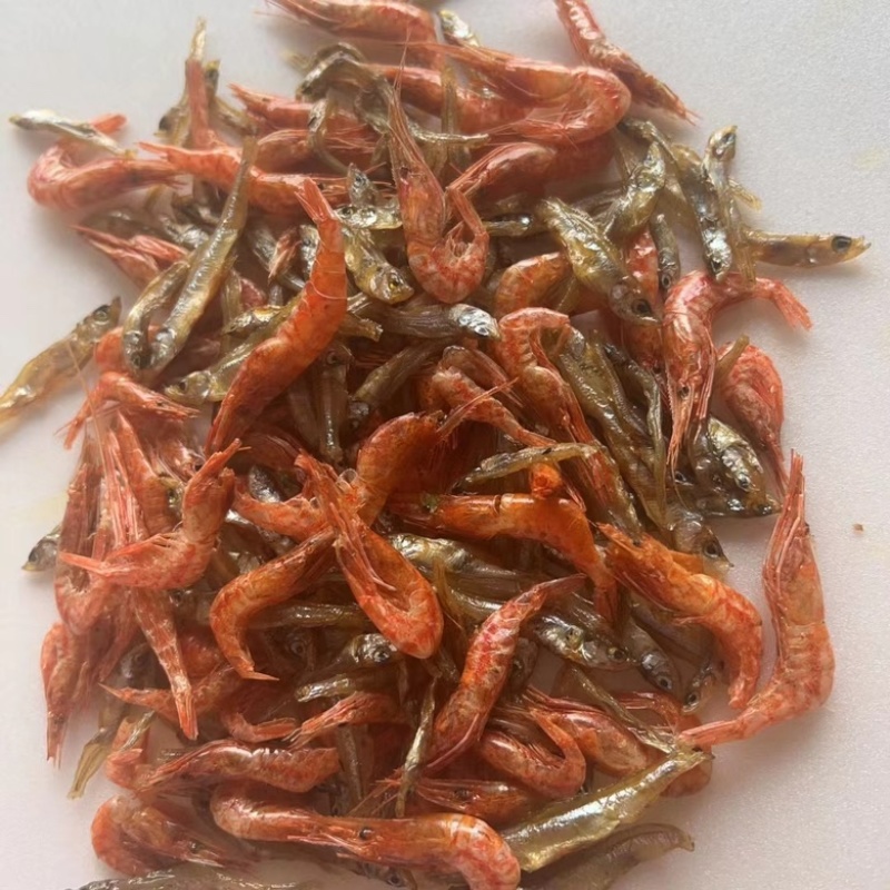 淡水小鱼小虾干货小鱼小虾混合装无盐