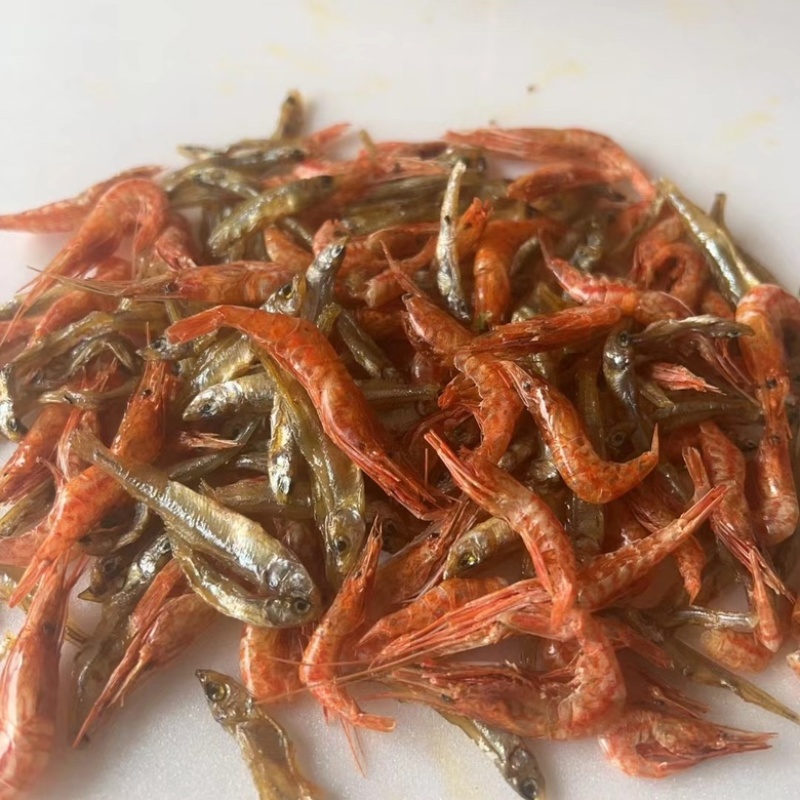 淡水小鱼小虾干货小鱼小虾混合装无盐