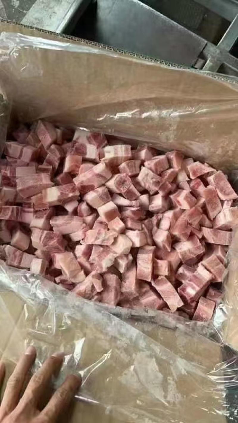 五花肉粒
