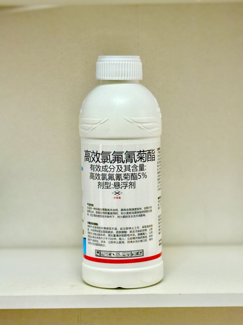 陕西诺正-5%高效氯氟氰菊酯登记小麦蚜虫