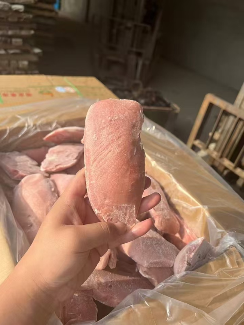 鸭胸肉鸭脯单冻去皮鸭胸肉货源稳定可出口定制