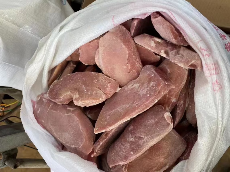 鸭胸肉鸭脯单冻去皮鸭胸肉货源稳定可出口定制
