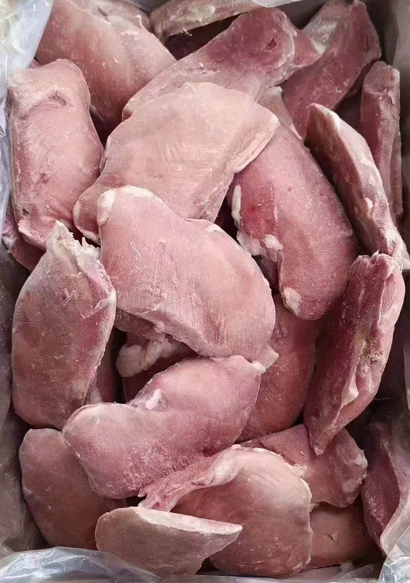 鸭胸肉鸭脯单冻去皮鸭胸肉货源稳定可出口定制