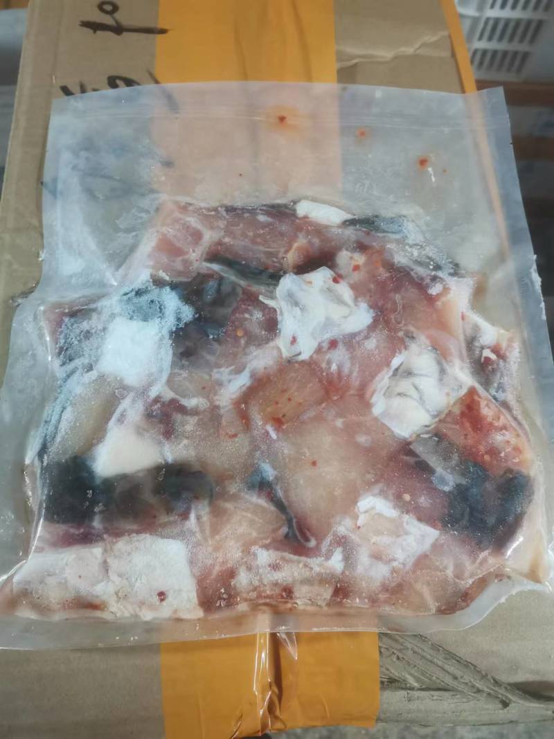 ，鲤鱼块，新鲜活鱼加工，速冻冷藏锁鲜