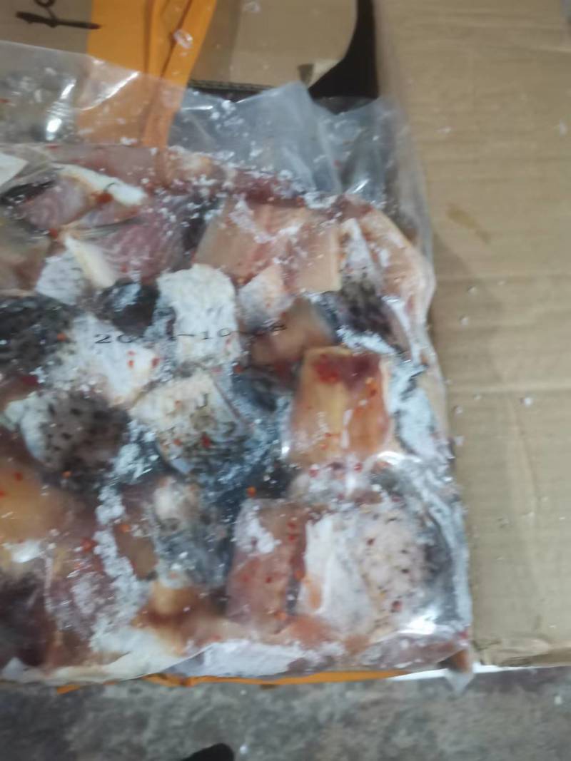 ，鲤鱼块，新鲜活鱼加工，速冻冷藏锁鲜