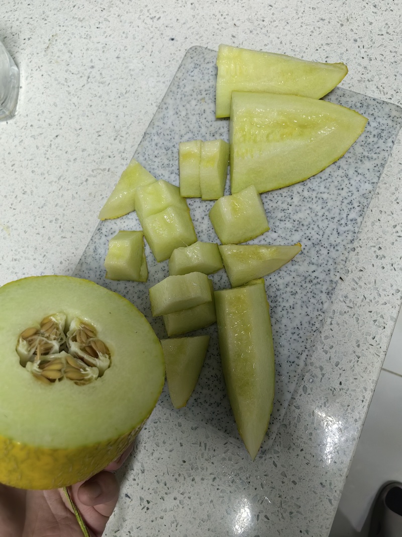 酸甜蜜瓜甜瓜种子酸味多汁甜瓜香瓜黄皮网纹哈密瓜水果种子籽
