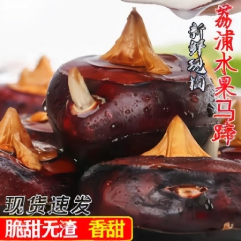 马蹄广西特大马蹄新鲜荸荠水果农家马蹄即食